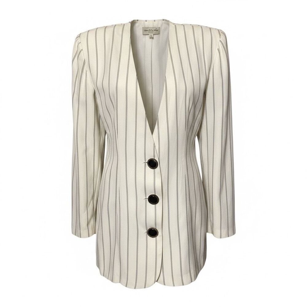 Vintage Pinstripe Blazer
